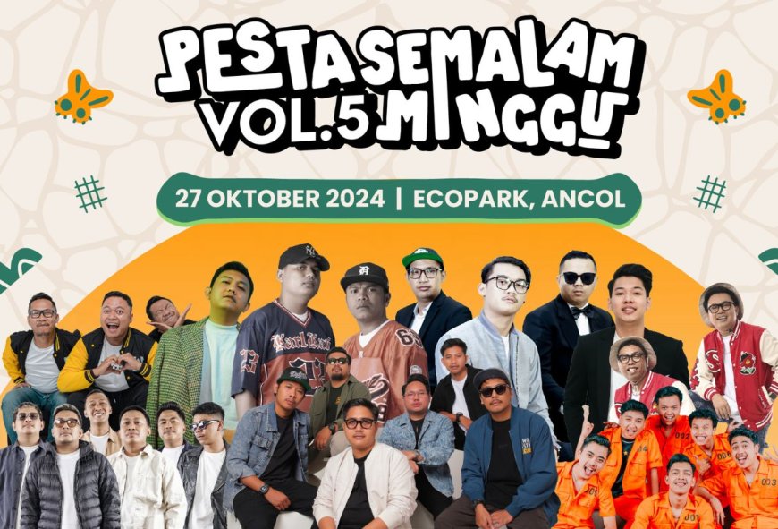 Pesta Semalam Minggu Vol.5 Digelar 27 Oktober 2024, Ada Tribute Didi Kempot hingga Denny Caknan