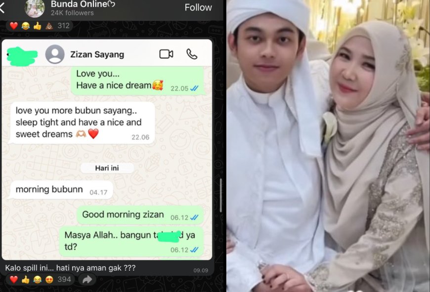 Isi Chat Gus Zizan dan Mertua Bocor, Netizen: Jijik Idih!