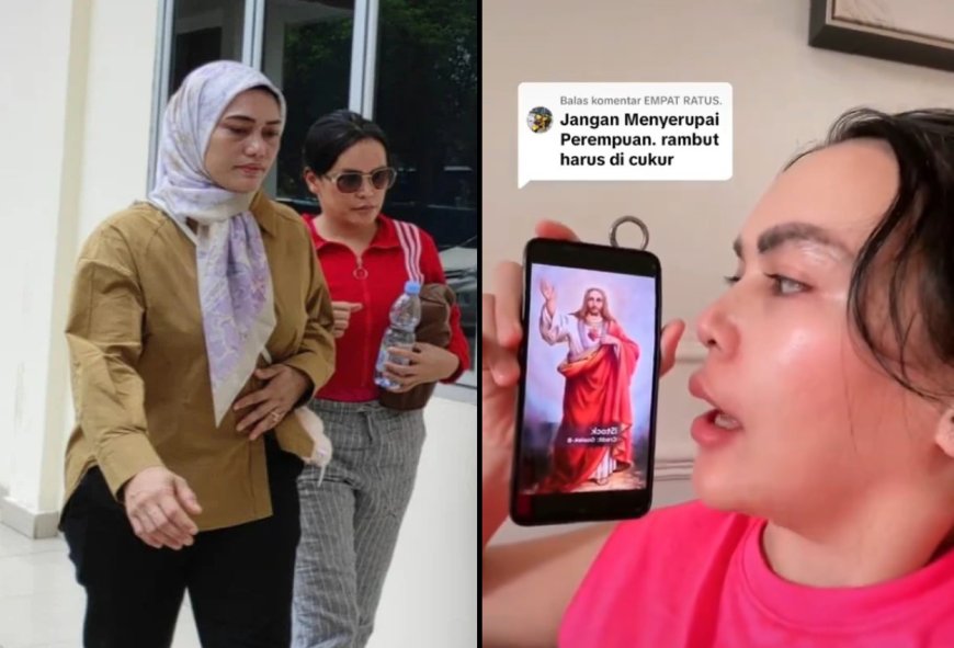 Selebgram Ratu Entok Ditangkap Usai Suruh Yesus Potong Rambut