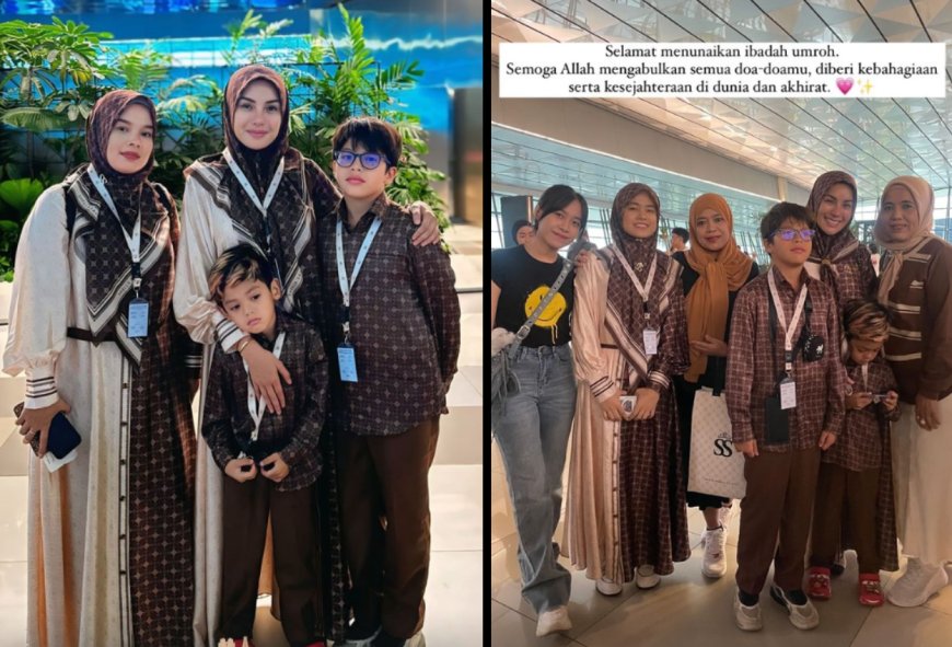 Nikita Mirzani Pergi Umrah di Tengah Perseteruan dengan Vadel Badjideh