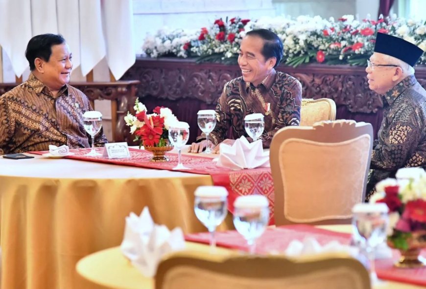 Gelar Makan Bersama, Jokowi Izin Pamit dengan Kabinet Indonesia Maju