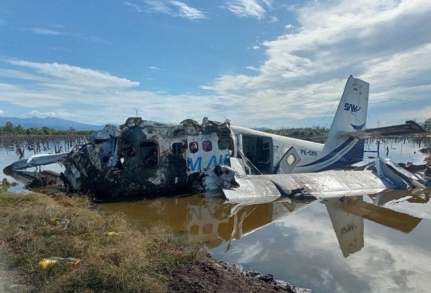 Pesawat SAM Air Jatuh di Gorontalo, Semua Penumpang Dikabarkan Tewas