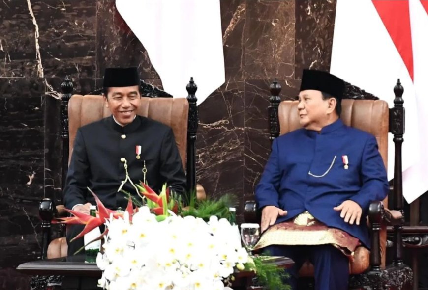 Unggah Foto Pelantikan Prabowo-Gibran, Jokowi: Selamat Bertugas Pimpin Negeri