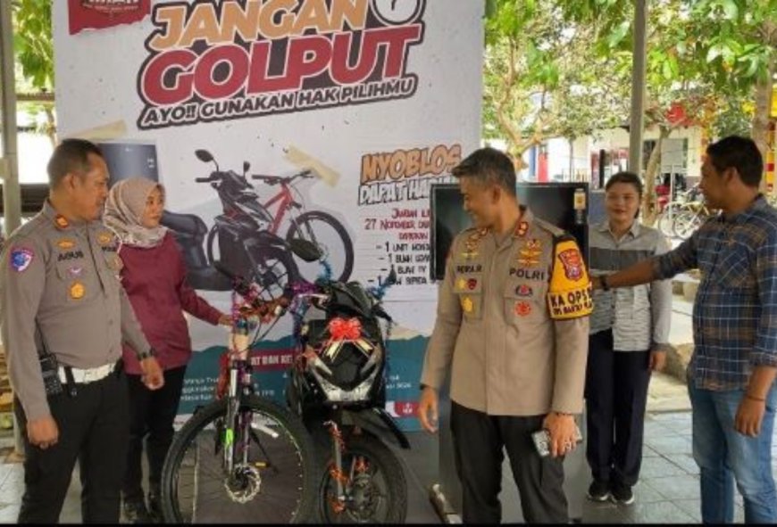 Kapolres Trenggalek Akan Berikan Hadiah untuk Pemilih yang Tidak Golput di Pilkada 2024