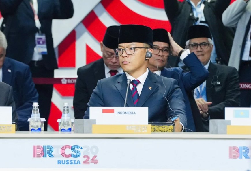 Sugiono Hadiri Retreat Kabinet Usai Perjalanan ke KTT BRICS di Rusia