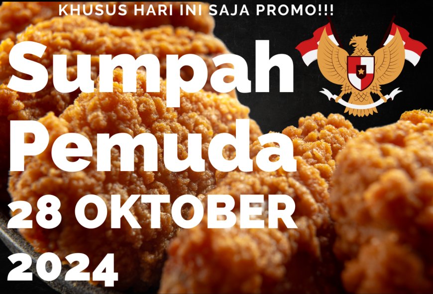 Daftar Promo Makanan dan Minuman di Hari Sumpah Pemuda 2024