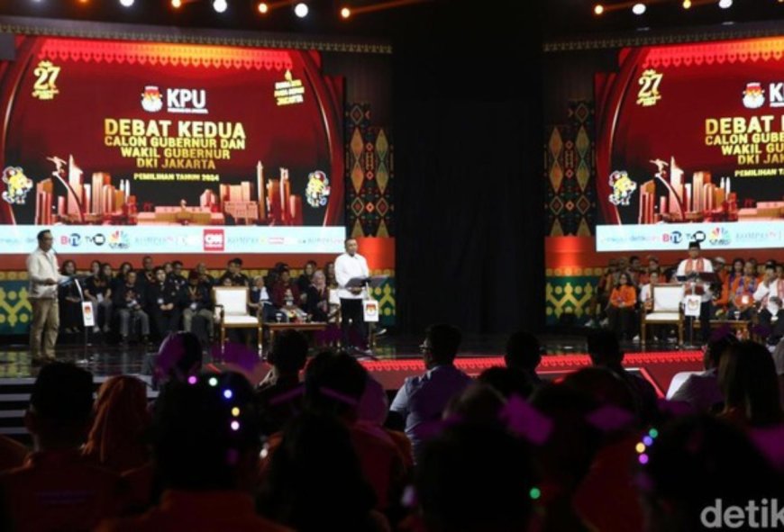 3 Paslon Pilgub Jakarta Bawa-bawa Banten dan Jabar dalam Debat Pilkada 2024