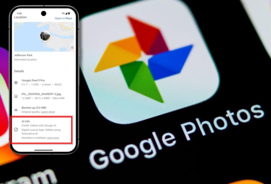 Google Photos Berikan label Bagi Photo yang Sudah di Edit Menggunakan AI