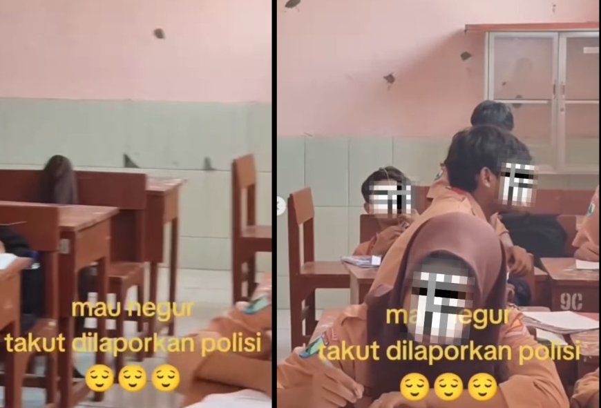 Pihak Sekolah Angkat Bicara soal Guru yang Tak Berani Tegur Siswa Tidur di Kelas