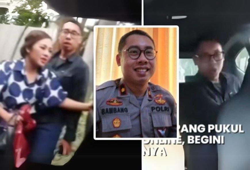 Identitas Polisi Pemukul Driver Taksi Online Terbongkar, Berpangkat Kompol!