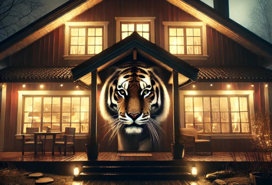 10 Arti Mimpi Harimau Masuk Rumah: Tanda, Pesan, dan Maknanya