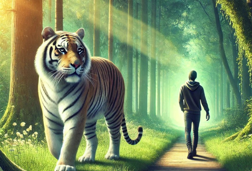 Mimpi Berjalan dengan Harimau Jinak