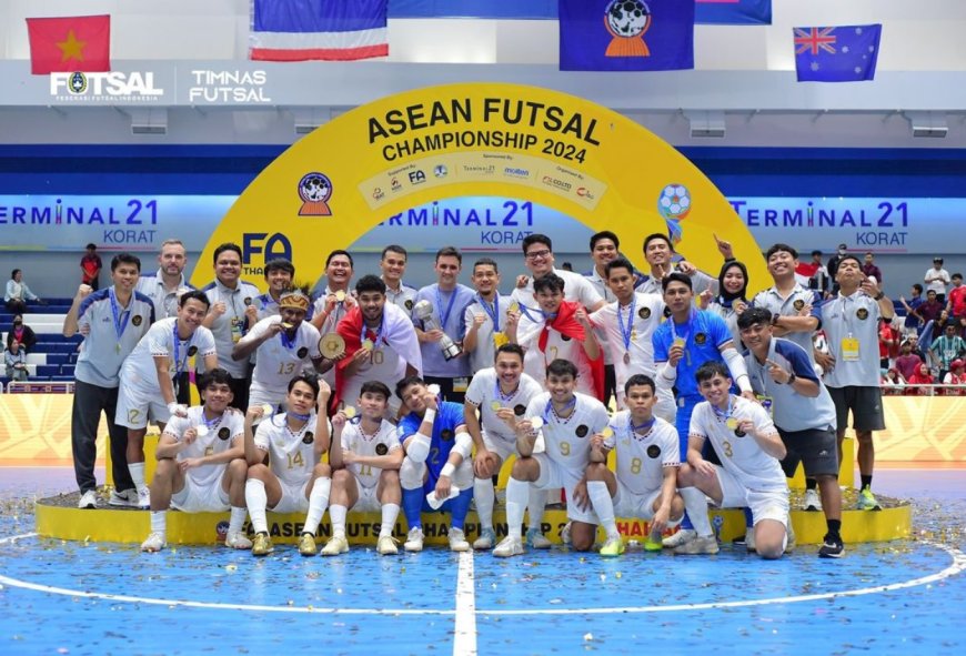 Indonesia Raih Gelar Juara Piala AFF Futsal 2024 Setelah 14 Tahun Penantian