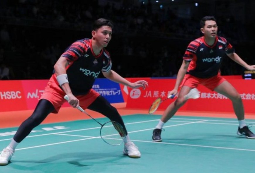 Fajar/Rian Melaju ke Perempat Final Japan Masters 2024, Singkirkan Wakil Malaysia