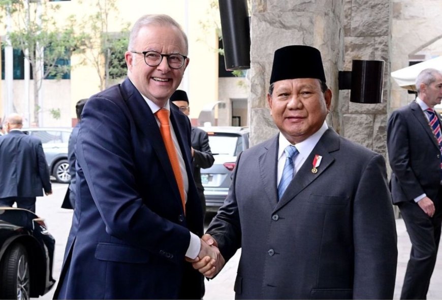 Presiden Prabowo dan PM Albanese Sepakat Perkuat Hubungan Strategis Indonesia-Australia