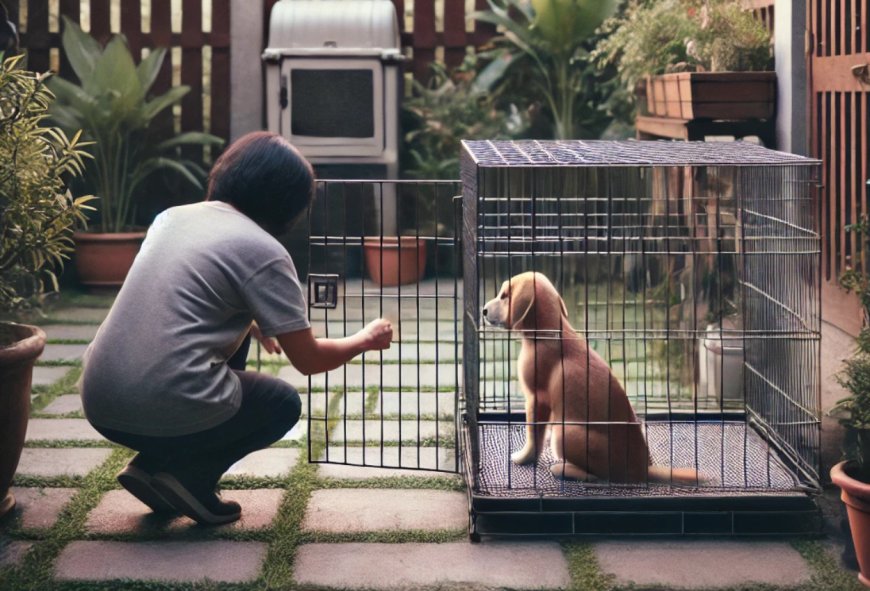 Menutup Pintu Kandang Anjing