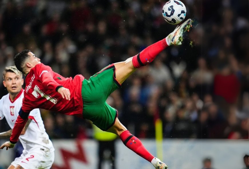 Hasil UEFA Nations League: Ronaldo Cetak Gol Spektakuler, Portugal Kalahkan Polandia 5-1