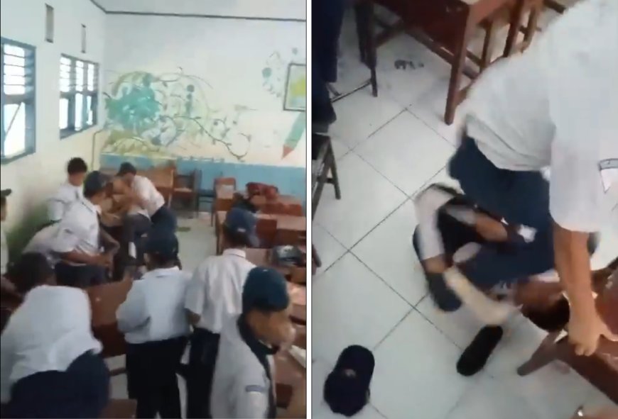 Viral Siswa SMP di Gowa Dianiaya Teman hingga Pingsan, Korban Diinjak Berkali-kali