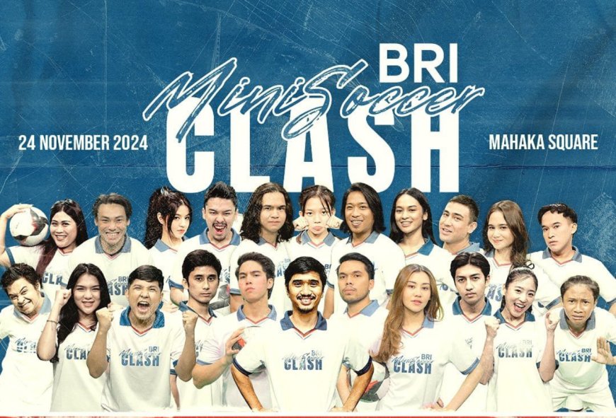 Kuy Media Group Hadirkan BRI Mini Soccer Clash 2024, Para Selebritis Siap Bertanding!