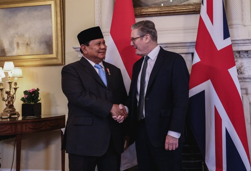 Presiden Prabowo Bertemu PM Keir Starmer, Bahas Penguatan Kerja Sama Indonesia-Inggris