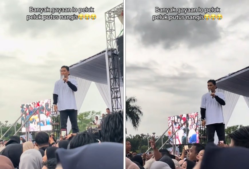 Tegur Pasangan Bermesraan, Rizal Armada Ingatkan Penonton untuk Jaga Norma di Konser