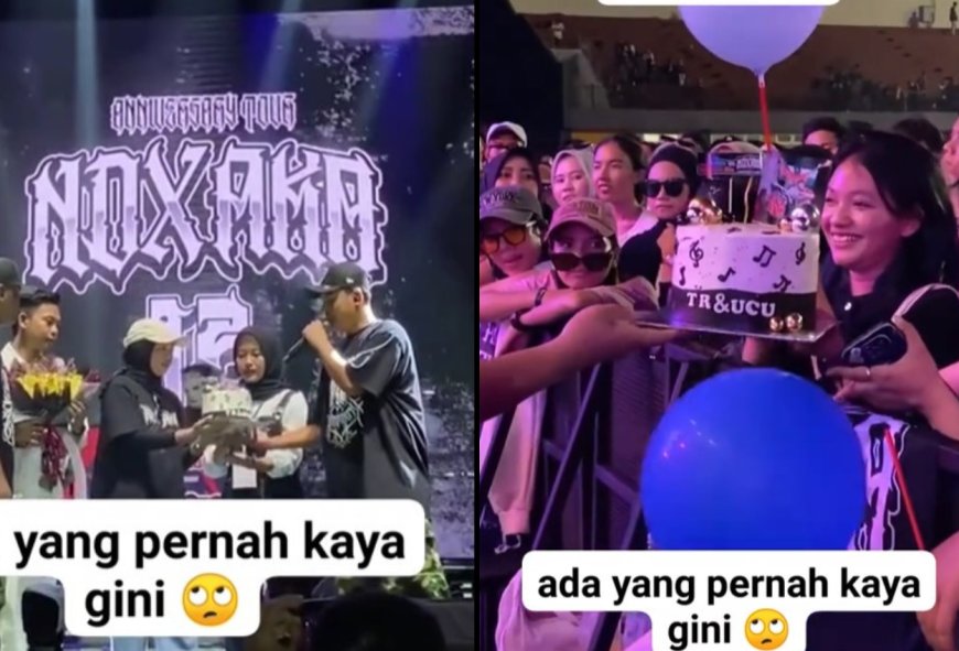 NDX A.K.A Dihujat Usai Kasih Kue ke Penonton yang Diberikan Fans, Netizen: Ga Punya Etika!