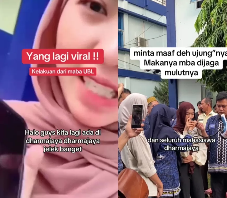 Viral Mahasiswa UBL Ledek Kampus Darmajaya Lampung, Ternyata Numpang Ambil Duit KIP Di ATM