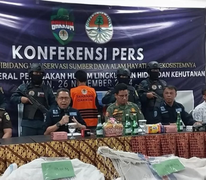 1,2 Ton Sisik Trenggiling Disita, Oknum TNI-Polri Diduga Terlibat