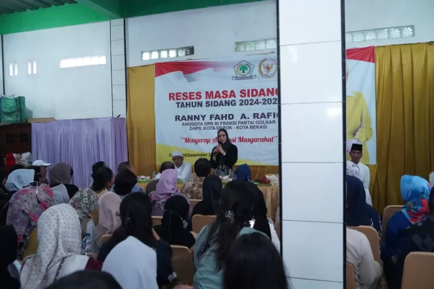 Momen Ranny Fahd A Rafiq Gelar Kegiatan Reses Masa Sidang I 2024-2025 di Kota Depok