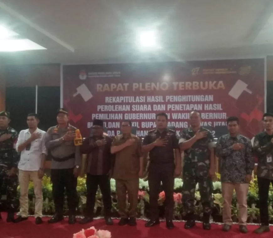 KPU Paluta Tetapkan Paslon Bupati HORAS Unggul pada Pemilihan Serentak Tahun 2024