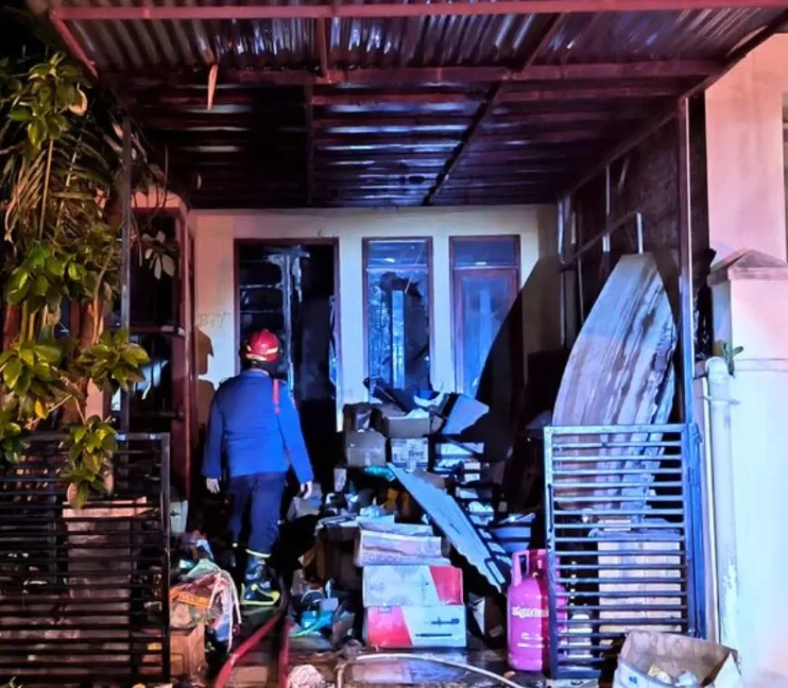 Rumah di Bintaro Sektor V Hangus Terbakar, Ada 2 Kali Ledakan Diduga Akibat Kebocoran Gas