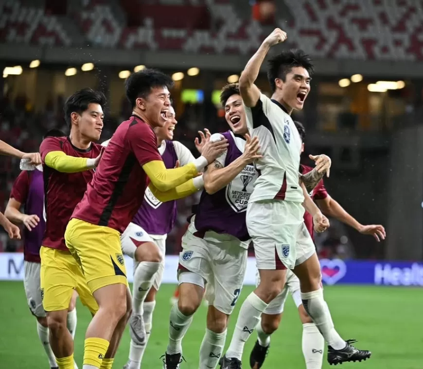 Usai Menang Lawan Singapura, Thailand Jadi Tim Pertama yang Pastikan Lolos Semifinal Piala AFF 2024