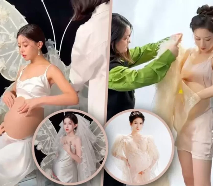 Tren Foto Maternitas di China: Gen Z Pura-Pura Hamil dengan Perut Palsu untuk Photoshoot