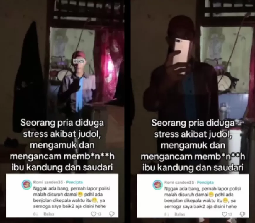 Stres Akibat Judol, Pria di Jaktim Ancam Bunuh Ibu Kandung dan Saudari Gegara Terganggu Suara Musik