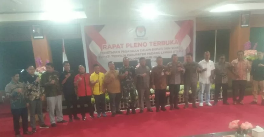 KPU Paluta Gelar Rapat Pleno Terbuka Penetapan Calon Terpilih HORAS Pilkada Tahun 2024