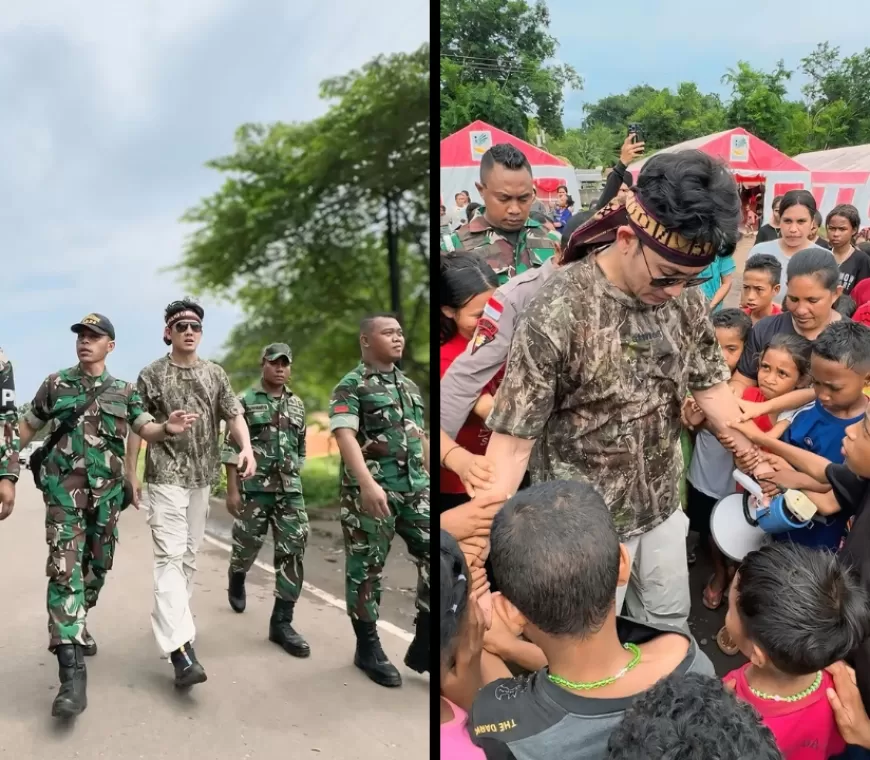 Denny Sumargo Serahkan Uang Donasi Agus Salim Rp1,7 Miliar untuk Korban Bencana NTT