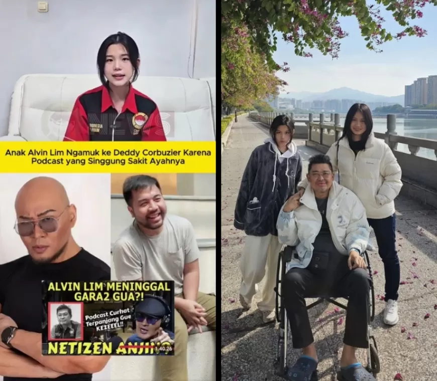 Viral! Anak Alvin Lim Kesal dan Beri Sindiran untuk Podcast Deddy Corbuzier yang Bahas Penyakit Ayahnya