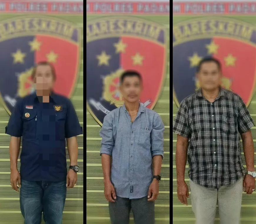 Satreskrim Polres Palas Tangkap 3 Oknum Anggota LSM Terkait Kasus Pemerasan Kepsek SMPN 01 Sosa Julu