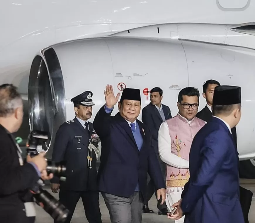 Prabowo Tiba di New Delhi, Hadiri Perayaan Hari Republik India ke-76