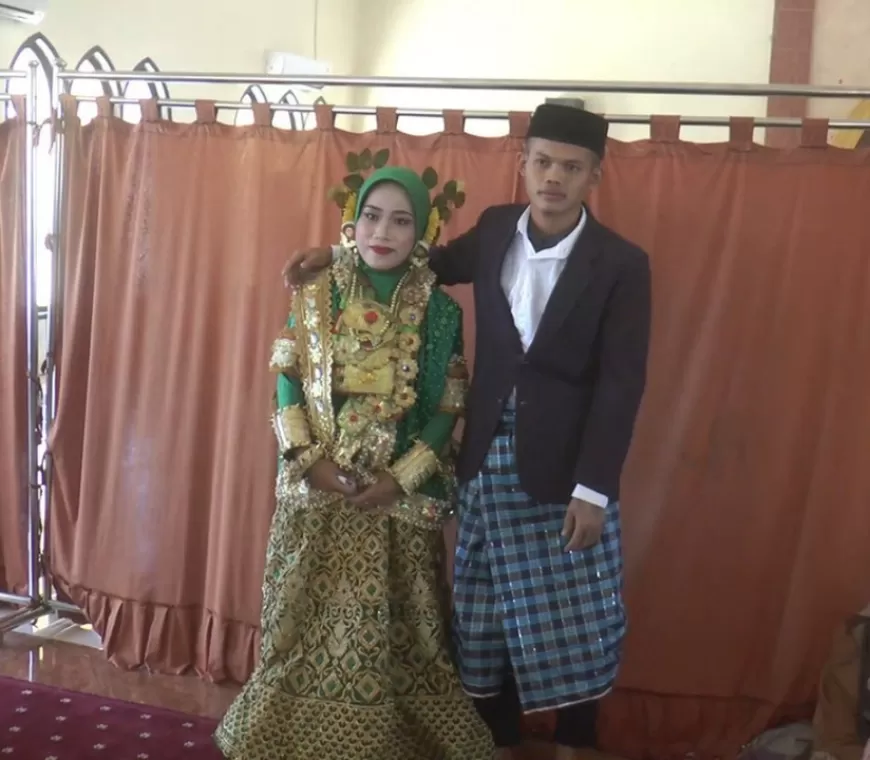 Pasangan Nikah di Kantor Polisi, Sang Pria Kembali ke Sel Usai Akad