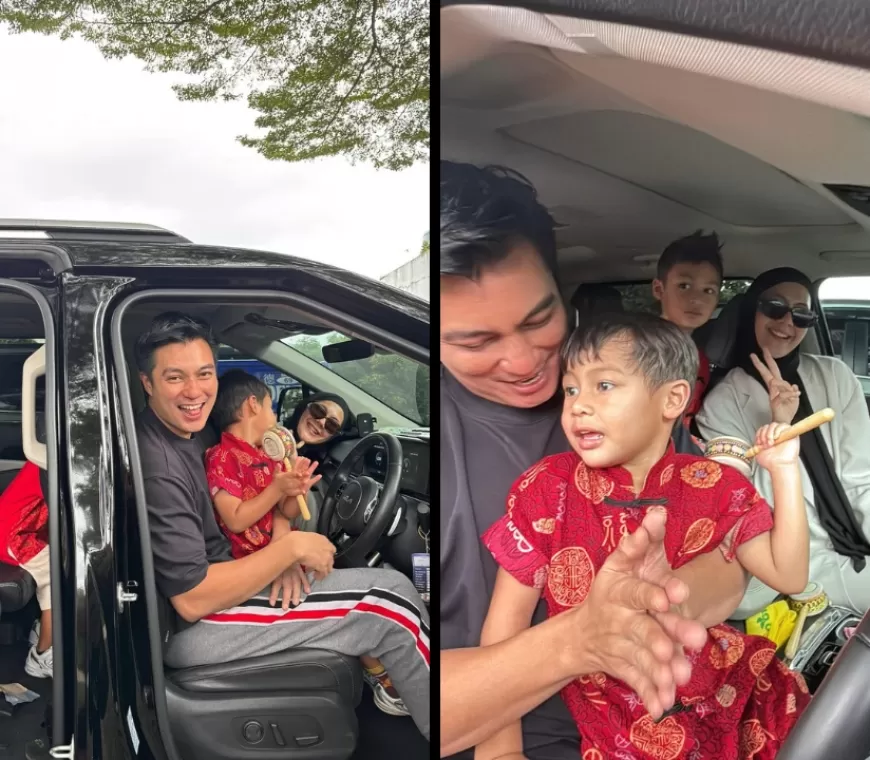 Baim Wong dan Paula Verhoeven Akur Main Bareng Anak-anak di Mobil, Netizen: Rujuk Aja Sih