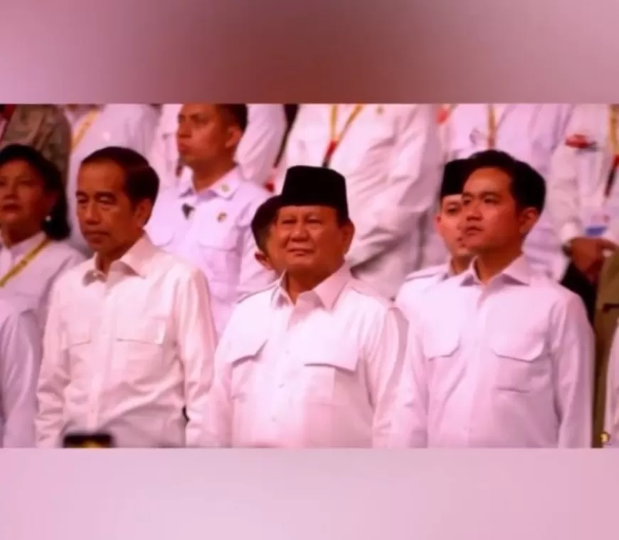 Prabowo Hadir di HUT ke-17 Gerindra Bareng Jokowi dan Gibran