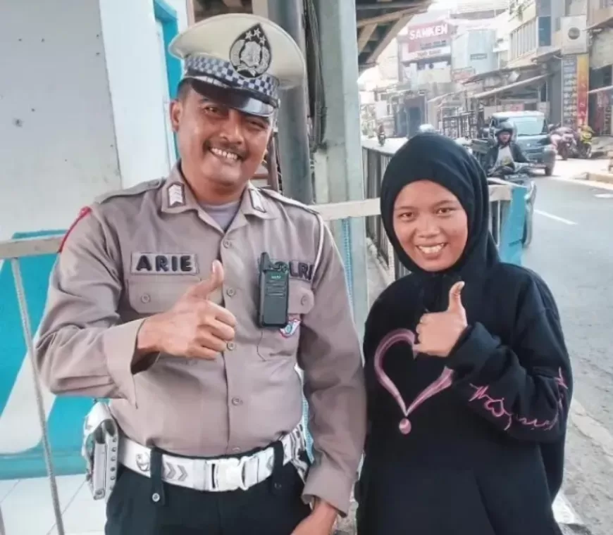 Viral! Ibu Hamil di Subang Ngidam Minta Ditilang Polisi