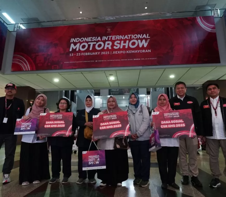 Tak Hanya Otomotif, IIMS 2025 Hadirkan Aksi Peduli dan Dukung UMKM!